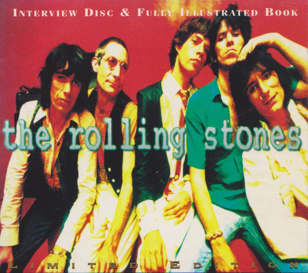ROLLING STONES - FULLY ILLUSTRATED BOOK + INTERVIEW DISC